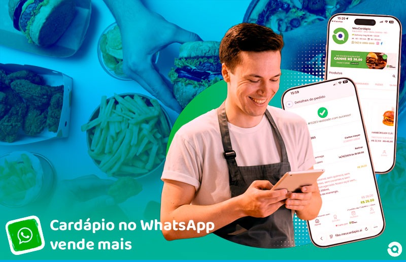 Sistema de cardápio digital pelo WhatsApp: mais agilidade e vendas para o seu restaurante